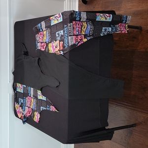 2pcs Black Novelty Set